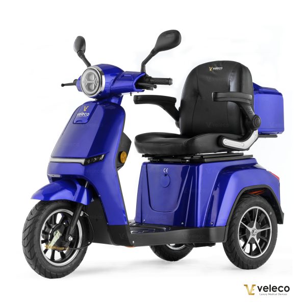 Veleco Turris luci LED Scooter Elettrico per anziani e disabili