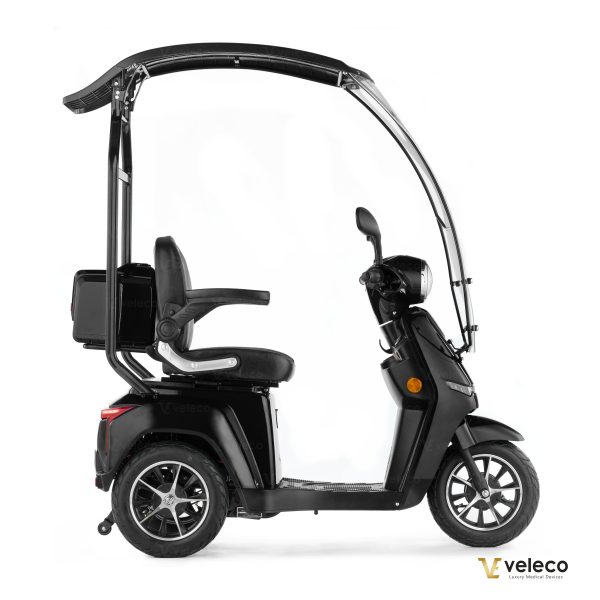 Veleco Turris Roof Scooter Elettrico luci LED e Tettuccio anziani e disabili - Image 10