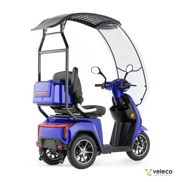 Veleco Turris Roof Scooter Elettrico luci LED e Tettuccio anziani e disabili - Image 8