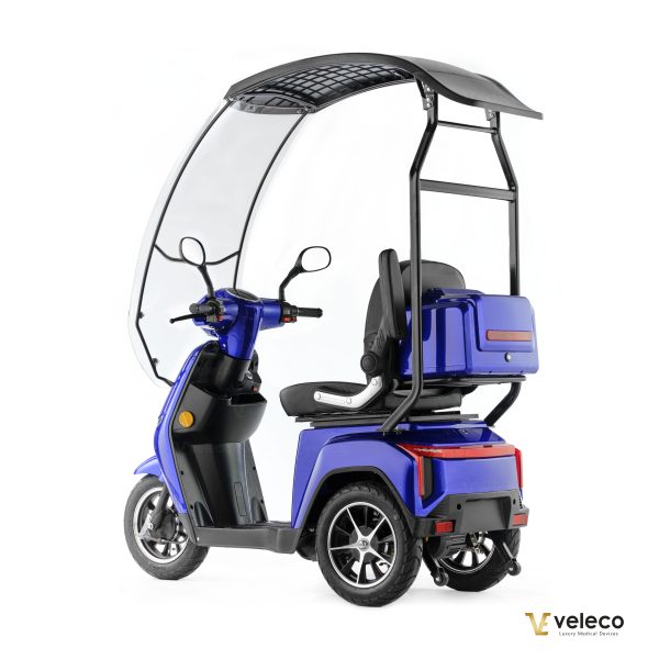 Veleco Turris Roof Scooter Elettrico luci LED e Tettuccio anziani e disabili - Image 5