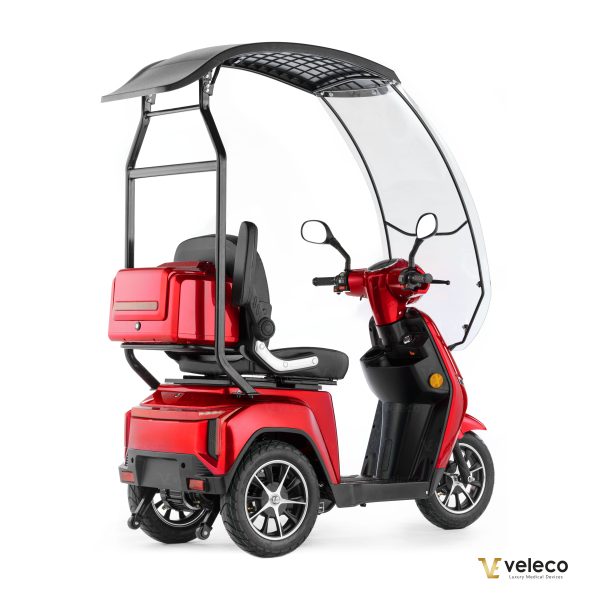 Veleco Turris Roof Scooter Elettrico luci LED e Tettuccio anziani e disabili - Image 3