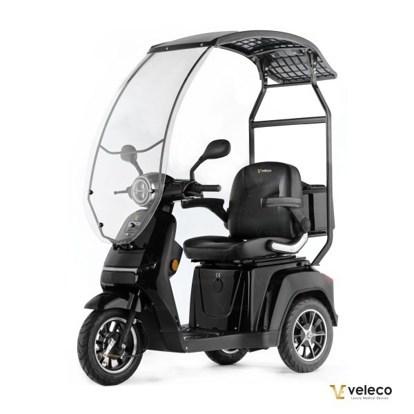 Veleco Turris Roof Scooter Elettrico luci LED e Tettuccio anziani e disabili - Image 4