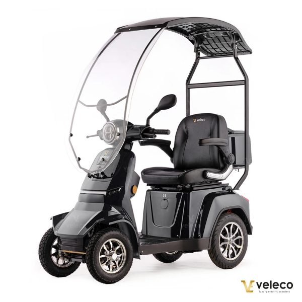 Veleco Gravis Roof Nero Scooter elettrico anziani 4 ruote