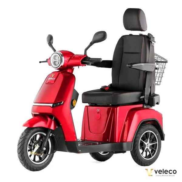 Veleco Turris Capitain Seat luci LED Scooter Elettrico per anziani e disabili - Image 6